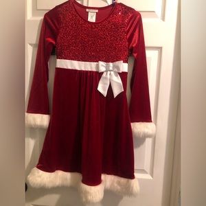 - Bonnie Jean NWOT girls 12 plus, Santa dress holiday, festive, party